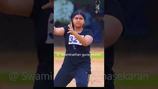 SCHOOL GIRL DISCUS THROW #Shorts