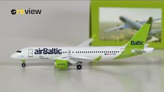 Air Baltic Airbus A220-300 - 100th A220 sticker | Review #552