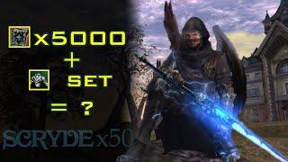 Lineage 2 -  как заточил топовый сеть на +12 #scryde x50