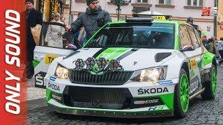 NEW SKODA FABIA R5 TAXI 2018 - PRAGA - RALLY STYLE TAXI DRIVES IN PRAGUE