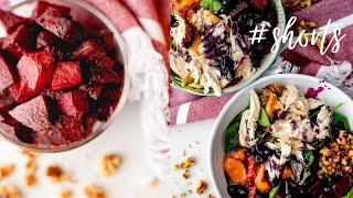 How to roast BEETS to add flavors to your meals and salads #shorts :)