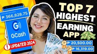 TOP 7 LEGIT AND HIGHEST EARNING APP 2024 | I EARNED P20,500 IN 1 APP WITH OWN PROOF GCASH & PAYPAL