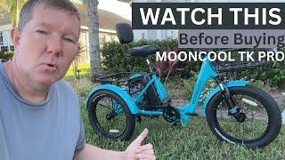 How Good Is The Mooncool TK Pro eTrike? (Mini Review)