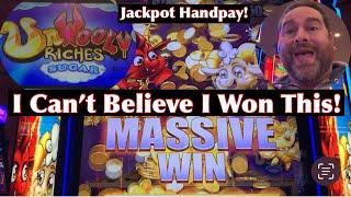 Nemesis No More!  Jackpot Handpay on Unwooly Riches Super Free Games!