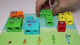 Numberblocks mathlink cubes play with Patch! learning and playing fun for kids! 02