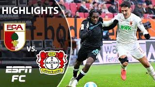  CONTROVERSIAL OFFSIDE!?  FC Augsburg vs. Bayer Leverkusen | Bundesliga Highlights | ESPN FC