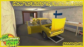 HOW TO BUILD THE SATSUMA 2020!!! 100% WORKING CAR WITH BOLT SIZES!!!