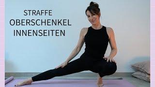 MEINE TOP ÜBUNGEN FÜR FRAUEN Ü50 -  OBERSCHENKEL- INNENSEITEN STRAFFEN - 5 MIN - OHNE EQUIPMENT 