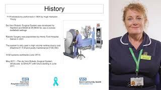 East Kent Urology Patient Information Series: Robotic Prostatectomy 3 History