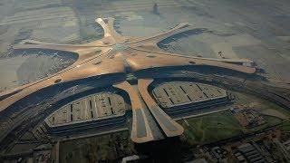 Zaha Hadid Architects' giant starfish-shaped airport opens in Beijing