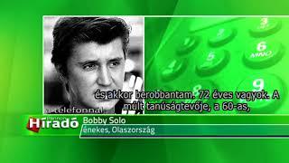 2018 02 11 Bobby Solo a Pannon RTV-nek: A múlt tanúságtevője vagyok