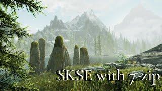 Download and Install SKSE with 7-zip | Skyrim Script Extender Download