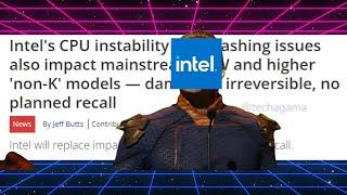 Intel's 14th and 13th gen CPU's fail.