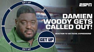 Get Up calls out Damien Woody for his facial expressions 