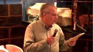 Joe Wagg Sings!  Last night on the cruise.
