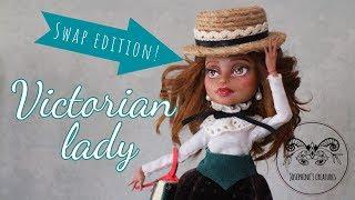 Super cute Victorian inspired doll repaint! | Culture swap | Monster High Custom