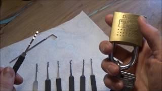 (2) Lockpicking - raking (english subtitles)