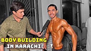 BODY BUILDING IN KARACHI | ROAD PHATEEK | SALMAN SAIF