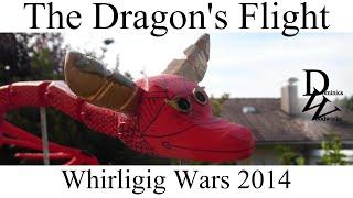 The Dragon's Flight - Whirligig Wars 2014 entry - Dominic's Woodworks