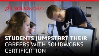 Students Jumpstart Their Careers with SOLIDWORKS Certification