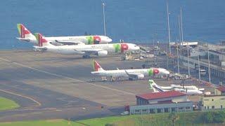 2x A330 Landing today at Madeira Airport