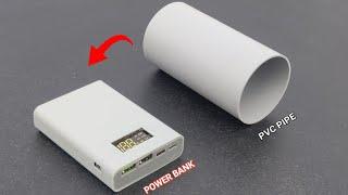 How To Make Power Bank Using PVC Pipe