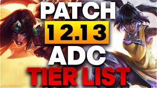 ADC TIER LIST PATCH 12.13 - Nilah and Sivir are BUSTED (200 Years)