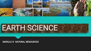 Natural Resources