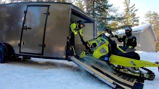 Snowmobile Trail Riding 2023 - Minocqua, Wi