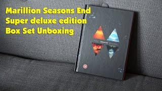 Marillion Seasons End Super Deluxe Edition Box Set Unboxing