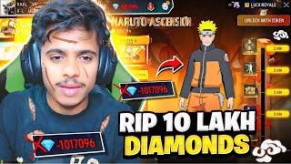 Rip 10lkh Diamonds  For 00001 Naruto Bundle Event - Garena Free Fire Max