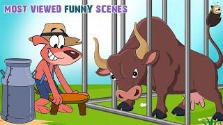 Most Viewed Funny Scenes | Compilation | Funny Cartoon Video | Rat-a-tat |Kids Cartoon |Chotoonz Tv.