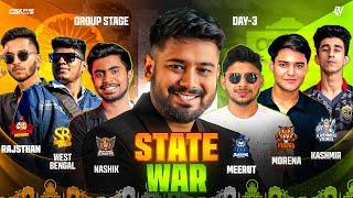 State Wars Season 2  League Stage Day 3  #freefire #freefirelive #rockyrdxlive