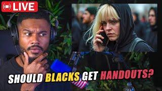 White Conservative Woman talks Black Handouts | TARIQ NASHEED REACTION