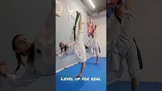 180° Sidekick drill.#taekwondo #blackbelt #realskills #poomsae #martialarts