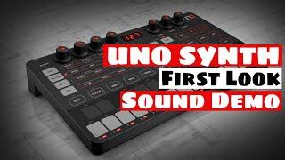 UNO SYNTH Analog Synthesizer - First Look & Sound Demo | SYNTH ANATOMY