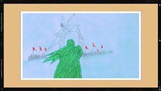 Hazrat Imam Hussain A.S & Ali Asghar A.S || Karbala drawing || Laiba Art Studio