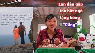 Vợ Việt Chồng Amish || Chuỵên dở khóc dở cười  chồng Tây lần đầu gặp vợ "MUA LẦM" "bó bông cúng"