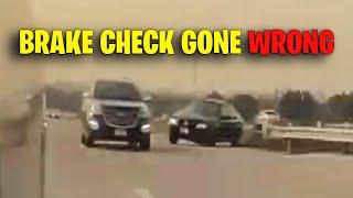 BRAKE CHECK GONE WRONG | Idiots In Cars, Road Rage, Idiot Driver USA & Canada Driving fails 2024