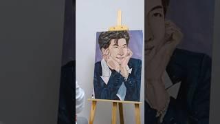 Namjoon Acrylic painting show some love to rm ️  #bts #romania #btsarmy #rm #namjoon