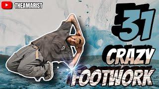 31 ADVANCED FOOTWORK | BREAKDANCE TUTORIAL | BBOY FOOTWORK TUTORIAL | THEAMARIST