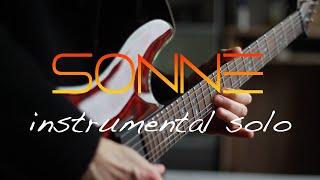 Rammstein - Sonne - (Instrumental) Guitar cover by Robert Uludag/Commander Fordo