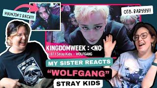 My Sister Reacts to "Wolfgang" OT8 Performance!!  (Fixing Kingdom, IYKYK)