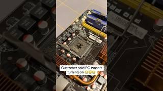 Should be charged with murder  || Credit: TikTok/w6s47 | #gamingpcrigs #cpu #fail #pctips