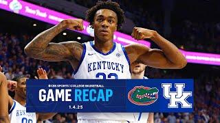 College Basketball: No. 10 Kentucky OUTLASTS No. 6 Florida | Game Recap