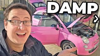 Fiat 500 Damp & Wet Inside - THIS Was The Issue And How We FIXED It