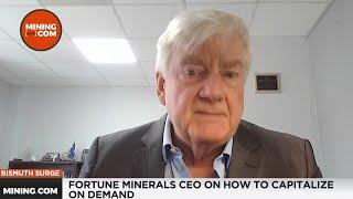Fortune Minerals CEO on Bismuth surge and Canada’s Mining Policy