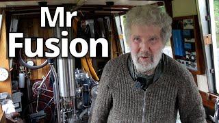 298. The man who built a canal boat out of scrap metal