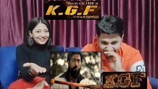 KGF Chapter2 TEASER | Yash |Sanjay Dutt |Raveena Tandon |Srinidhi Shetty | SIBLINGS REACTION