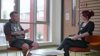 Dr Furby interviews Neilson about Huntington's disease